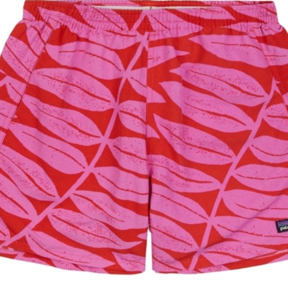Patagonia Women's Baggie Shorts - Red and Pink